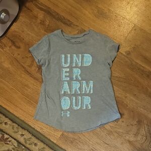Under Armour Girls SS TShirt Size YSM